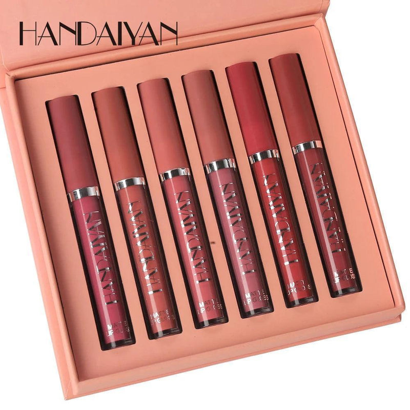 Batom Matte Glamour - kit com 6 unidades