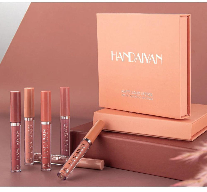 Batom Matte Glamour - kit com 6 unidades