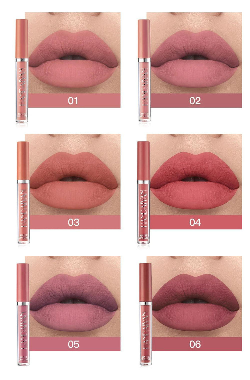 Batom Matte Glamour - kit com 6 unidades